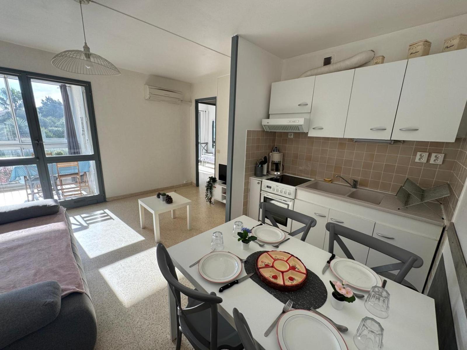 Sol-Y-Days Goelette, Agreable Appartement En Rdc Avec Parking, Proche Du Centre-Ville Et De La Plage Le Grau-du-Roi Buitenkant foto